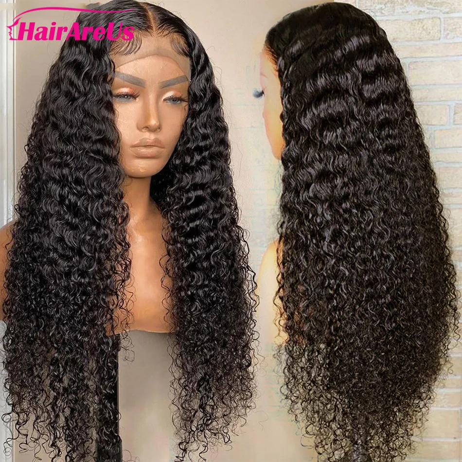 

Jerry Curly 4x1 Free Part Lace Wig Brazilian 100% Human Hair Wigs For Women Pre Plucked Natural Hairline With Baby Hair Remy