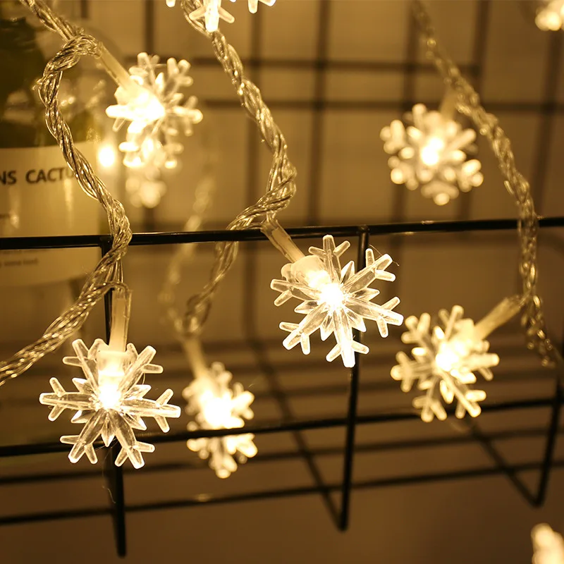 3m 20 LED Snowflake Fairy Lights Christmas Decorations for Home New Year Garlands Christmas Tree Decorations Xmas Gifts Navidad
3m 20 LED Snowflake Fairy Lights Christmas Decorations for Home New Year Garlands Christmas Tree Decorations Xmas Gifts Navidad