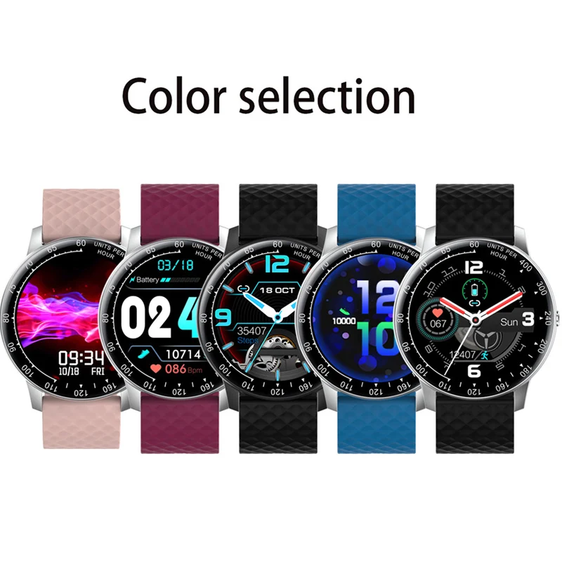 

IP68 Waterproof Smart Watch Men 2020 Full Touch Smartwatch Women Custom wallpaper Pedometer Fitness Tracker Watch Blood Pressure