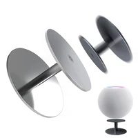 apple smart speaker stand metal stainless steel bracket portable desktop holder for homepod mini loudspeaker accessory anti slip