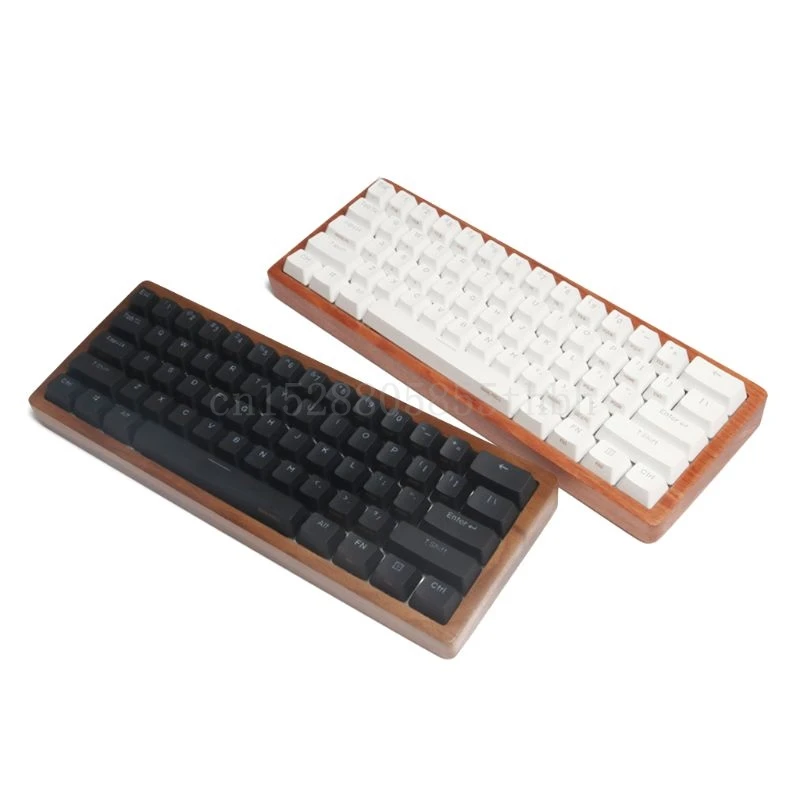 

Solid Wooden Case Customized Shell Base Rosewood Walnut Wood For ANNE PRO2 Mechanical Gaming Keyboard New