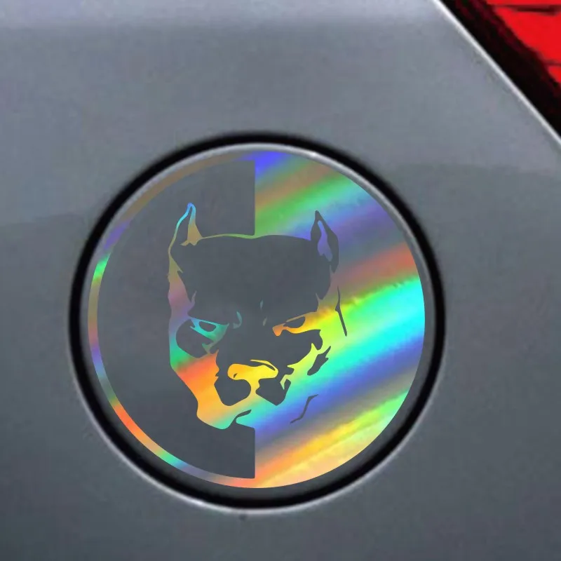 

Interesting Car Sticker PITBULL SUPER HERO DOG Accessories Cover Scratches Waterproof Decal PVC 12cm X 12cm