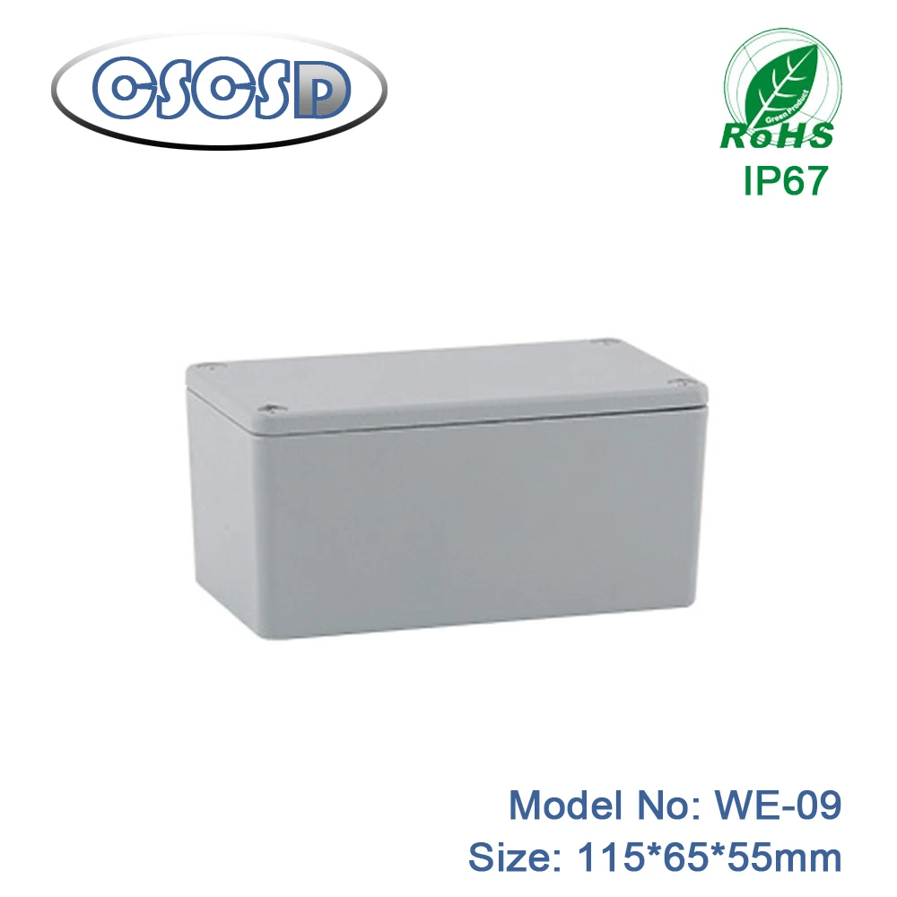 

Корпус усилителя CSCSD, алюминиевый корпус для самостоятельной сборки, литье под давлением, водонепроницаемый корпус для размеров 115*65*55 мм