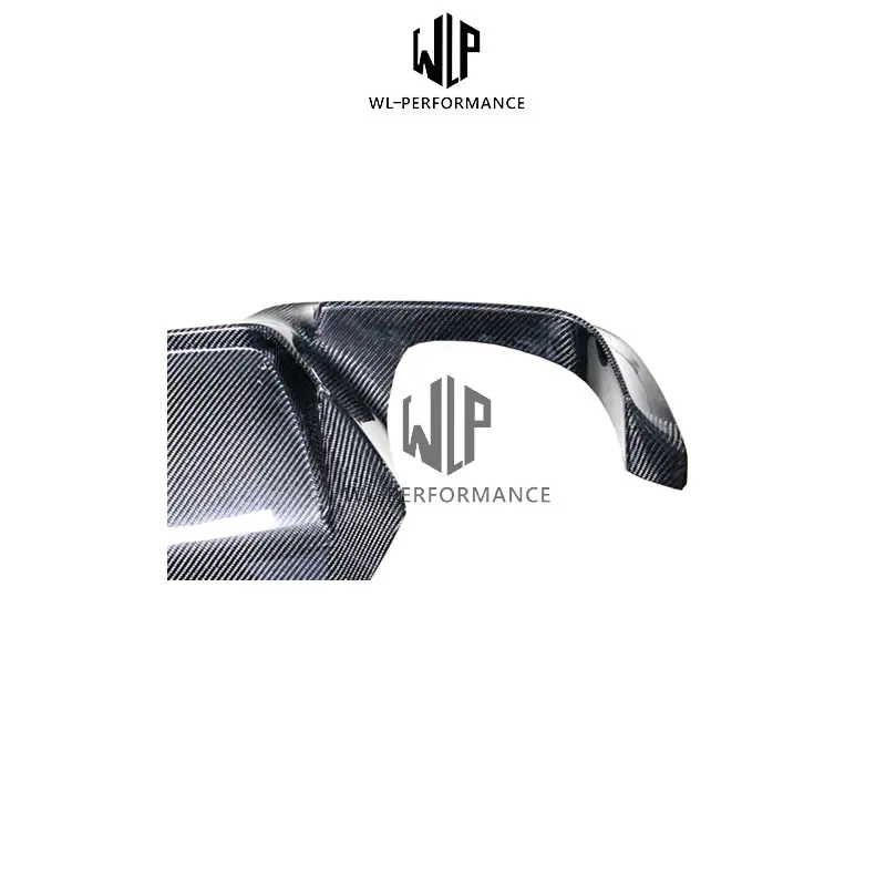 F10 F18 3d стиль высокое качество углеродное волокно задняя губа диффузор