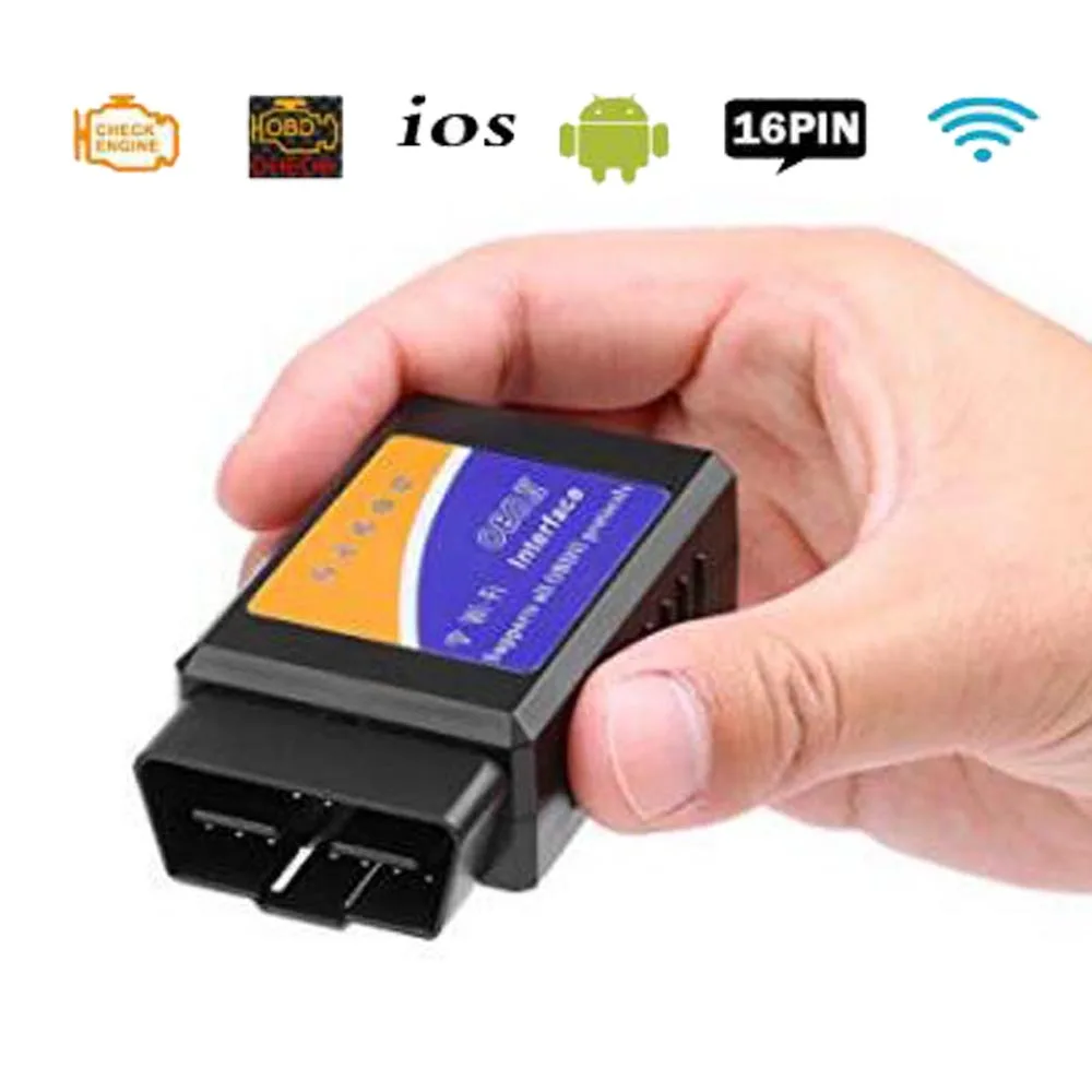 ELM327 WIFI OBD2 OBD II сканер диагностический инструмент V1.5 Wifi беспроводной считыватель