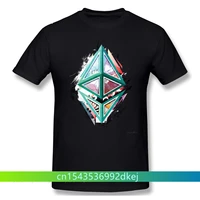 eth digital currency skyrocketing dogecoin 2021 new arrival tshirt ethereum abstract 01 oversize cotton shirt for men t shirt