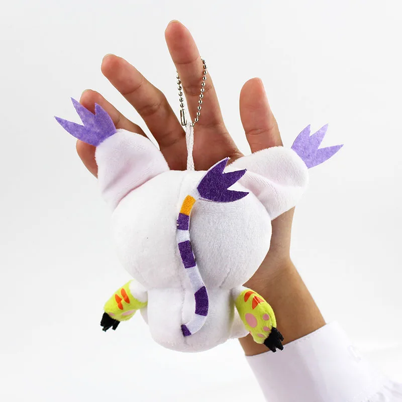 8 стилей Digimon Tail Gomamon Koromon Gabumon Patamon Palmon Agumon Piyomon Плюшевые игрушки Мягкая кукла мягкая подвеска для ключей