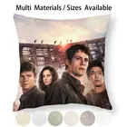 Наволочка для подушки, наволочка из хлопка и льна, наволочка для подушки с лабиринтом, бегунком, мазеруннер, Боб, Дилан, ириен, новинка, Томас Броди, Сангстер