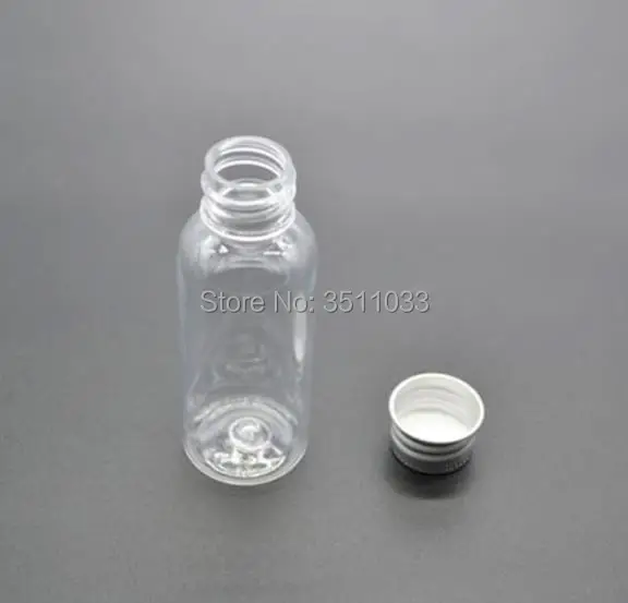 50 мл многоразовые ПЭТ бутылки упаковка алюминиевая крышка Пластиковый лосьон