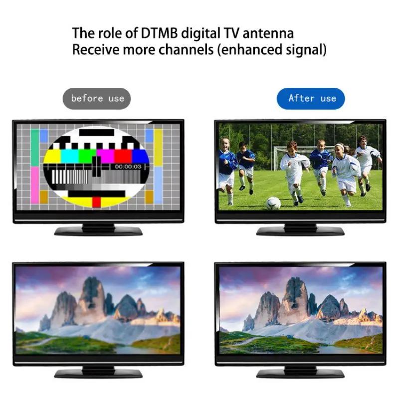 

2019 New High-quality Durable Omnidirectional High Gain Domestic Indoor for Outdoor Digital TV Antenna