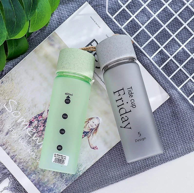 Подарочная бутылка для воды из тритана без БФА 400 мл|Бутылки воды| |