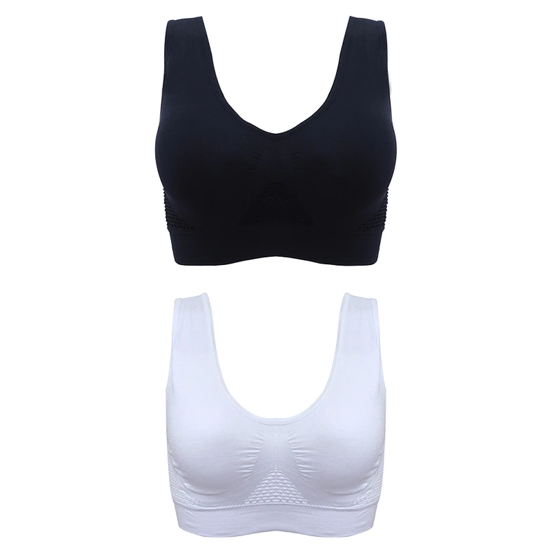 Женский спортивный бюстгальтер сексуальный сетчатый топ пуш-ап без косточек