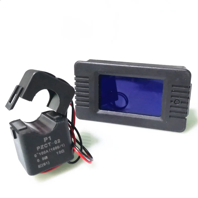 Однофазный ваттметр цифровой измеритель коэффициента мощности PZEM-022 220V 6in1