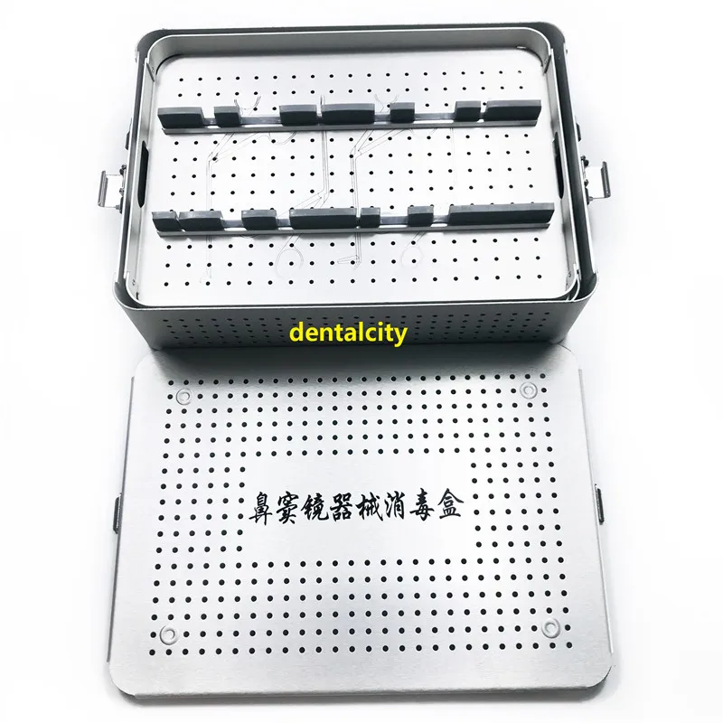 

Sinusoscope disinfection box sterilization tray box case surgical instrument disinfection box