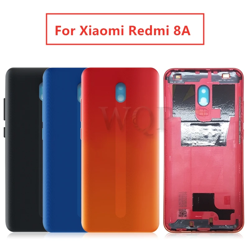 Задняя крышка аккумулятора для Xiaomi Redmi 8A Корпус задней двери замена бокового