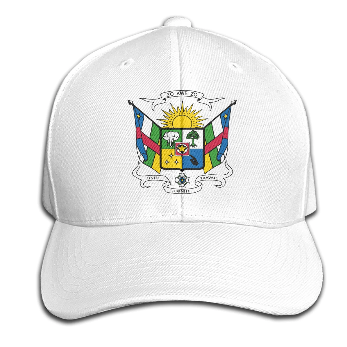 

Central African Rep Flag T mens & womens cool free adjustment Hip hop caps