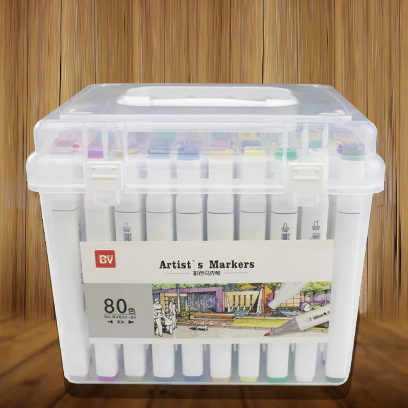 

Set of oily markers 36 colors 80 colors color markers anime painting double-headed markers