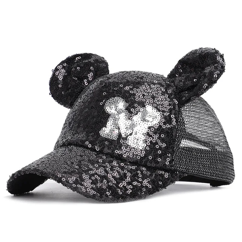 Детская кепка с мультяшным рисунком бейсбольная Минни летняя детская шапка для