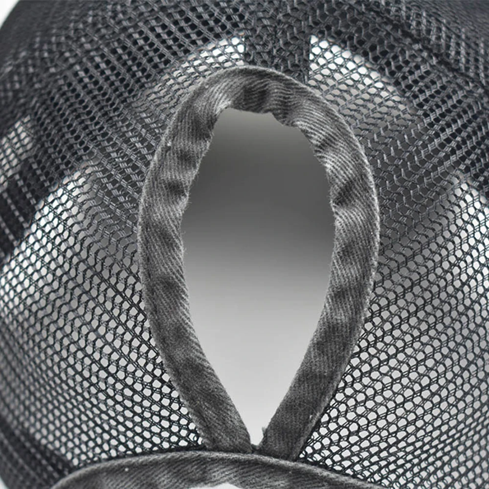 Популярная регулируемая Женская кепка для хвоста теннисная Кепка конского