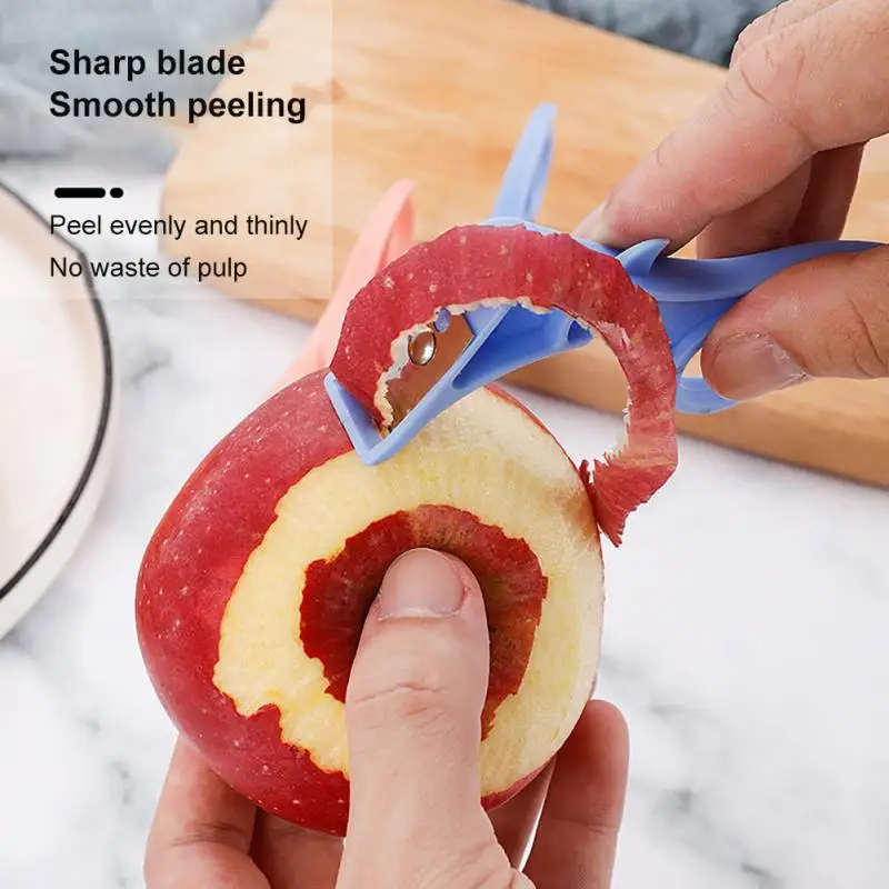 

APPLE PEELER Fruit Peeler Pear Peeler Thin Peel Long Peel Ring Peeler Multi-Function Fruit Peeler Fruit & Vegetable Tools