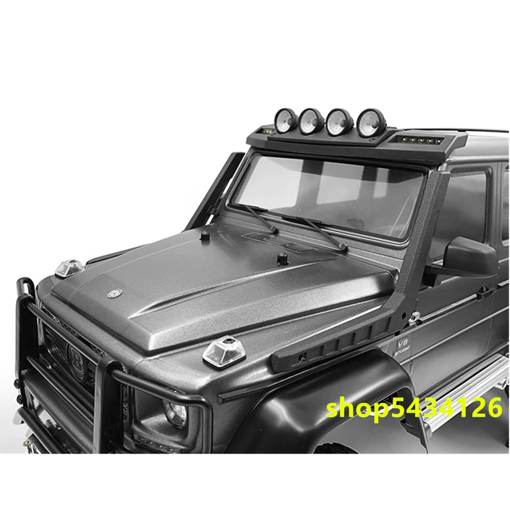 

Автомобильная забродная труба для радиоуправляемых автомобилей 1:10 Traxxas Trx4 Trx6 Mercedes G500 G63, игрушки с дистанционным управлением, запчасти для э...