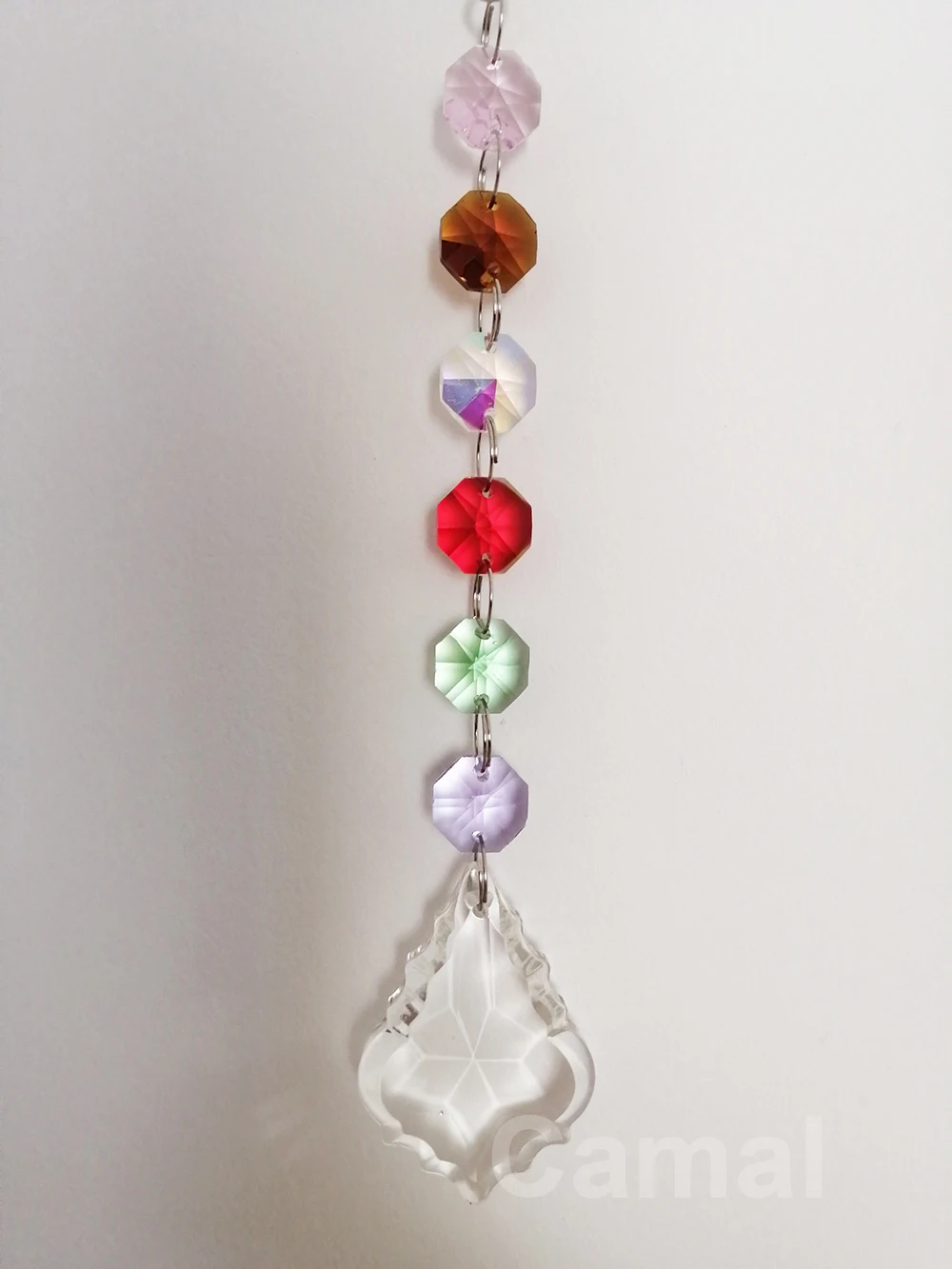 1 шт. кристаллическая подвеска в виде кленового листа 21 5 см | Лампы и освещение