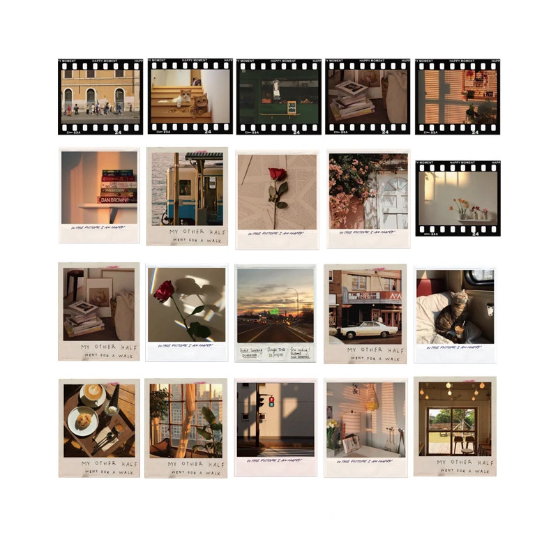 

40 Pcs/pack Time Fragment Series Small Scrapbooking Decorative Stickers Aesthetic Paper Sticker Flakes Stationary Accessories