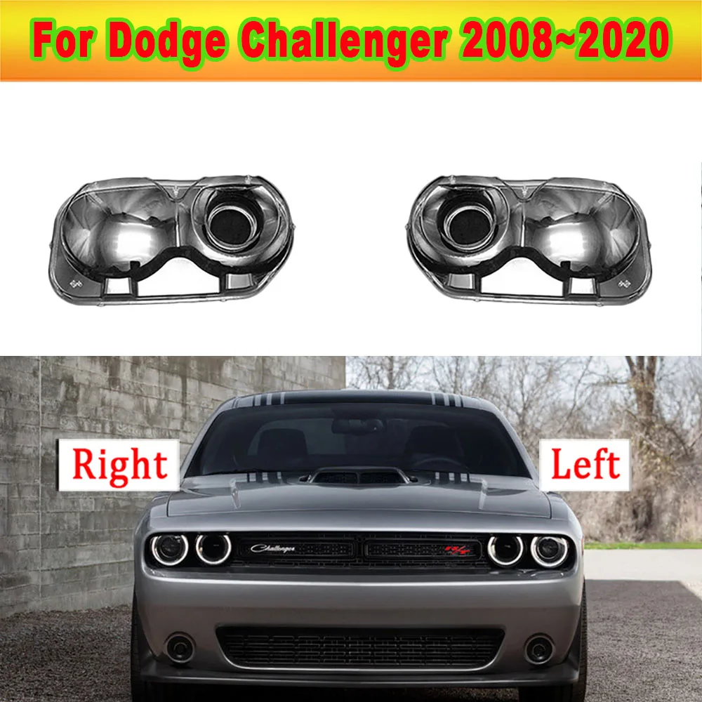 

Прозрачный чехол для автомобильных ламп Dodge Challenger 2008 ~ 2020