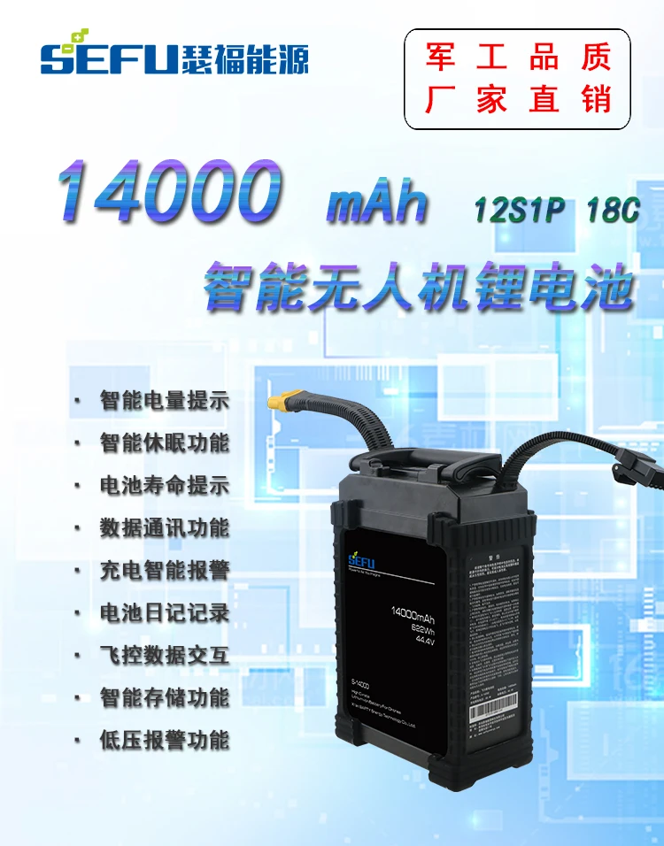 

2020 г., лидер продаж, реальная батарея Cerfo, сельскохозяйственная установка, БПЛА, интеллектуальная версия литиевой батареи мАч в p