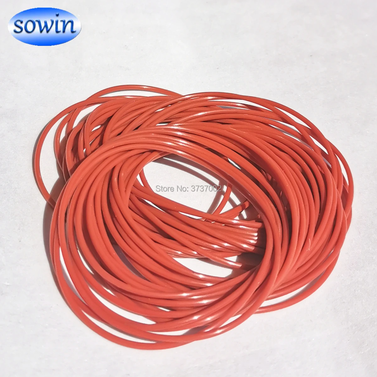 Красный Силиконовое кольцо кремния/VMQ-хомут с круглым воротником для мальчиков и