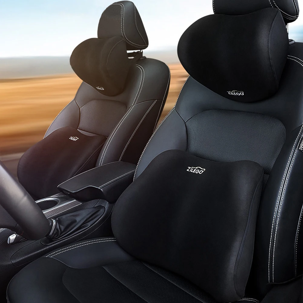 

2021 Автомобильная подушка для массажа шеи, подушка из пены с эффектом памяти, подголовник кресла для путешествий в автомобиле, подушка для по...