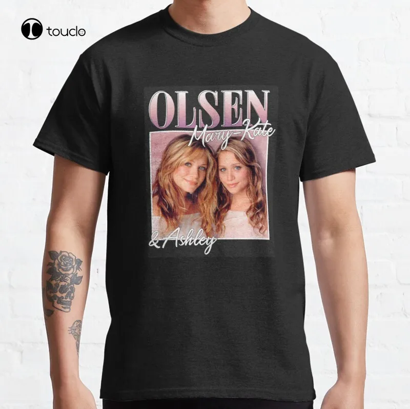 

Mary Kate And Ashley Classic T-Shirt Cotton Tee Shirt Unisex