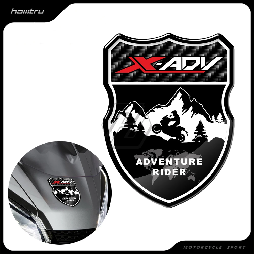 

3D наклейка на мотоцикл, чехол для HONDA X-ADV XADV 150 250 300, Переводные картинки приключений