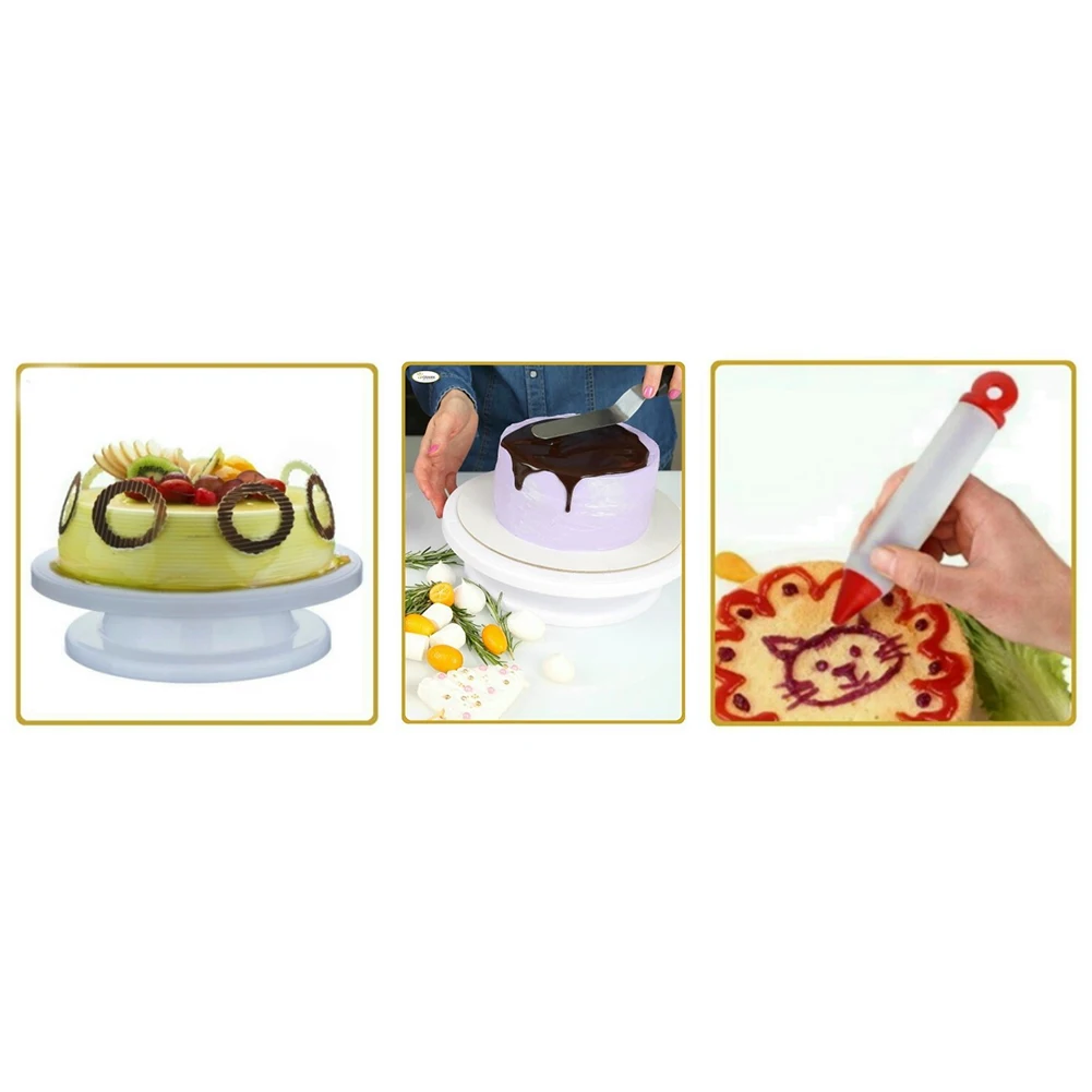 73 шт. кухня глазурь печенье выпечка поворотный стол Кондитерские инструменты