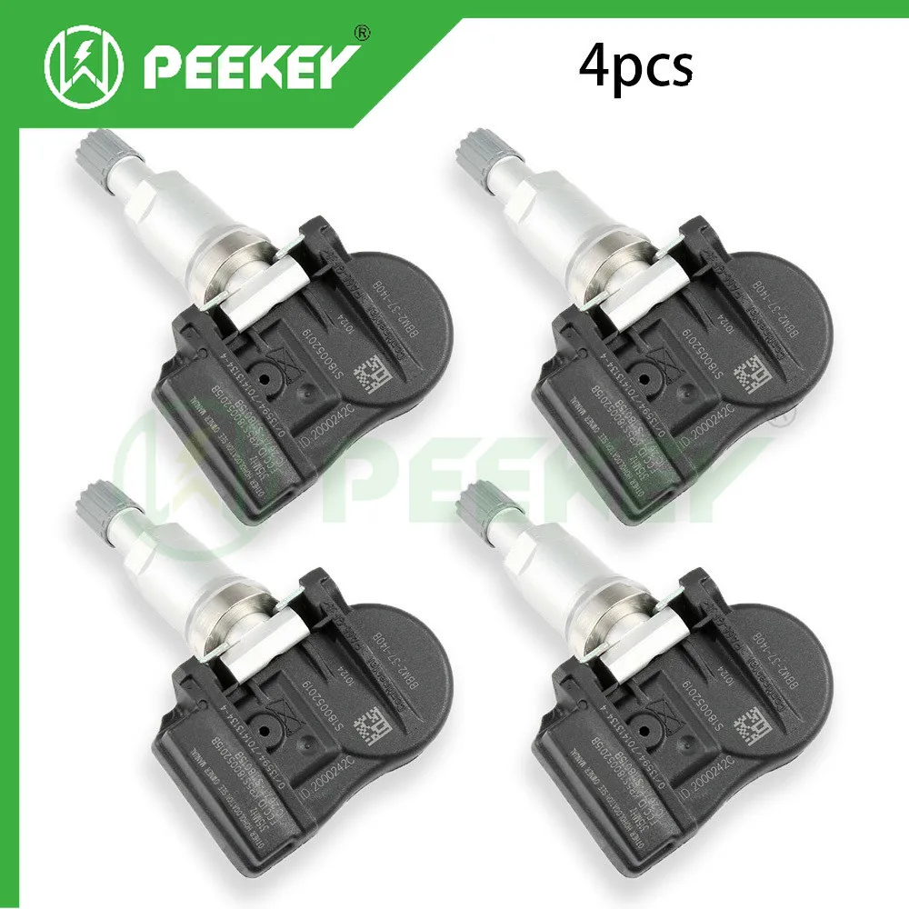 

4pcs Tire Pressure Monitor System TPMS sensor BBM2-37-140B GN3A-37-140B For Mazda 2 3 5 6 CX-7 CX-9 RX-8 MX-5 Miata 315MHz