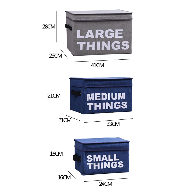 К ткани одежде с помощью ящик для хранения контейнеры крышкой складная корзина