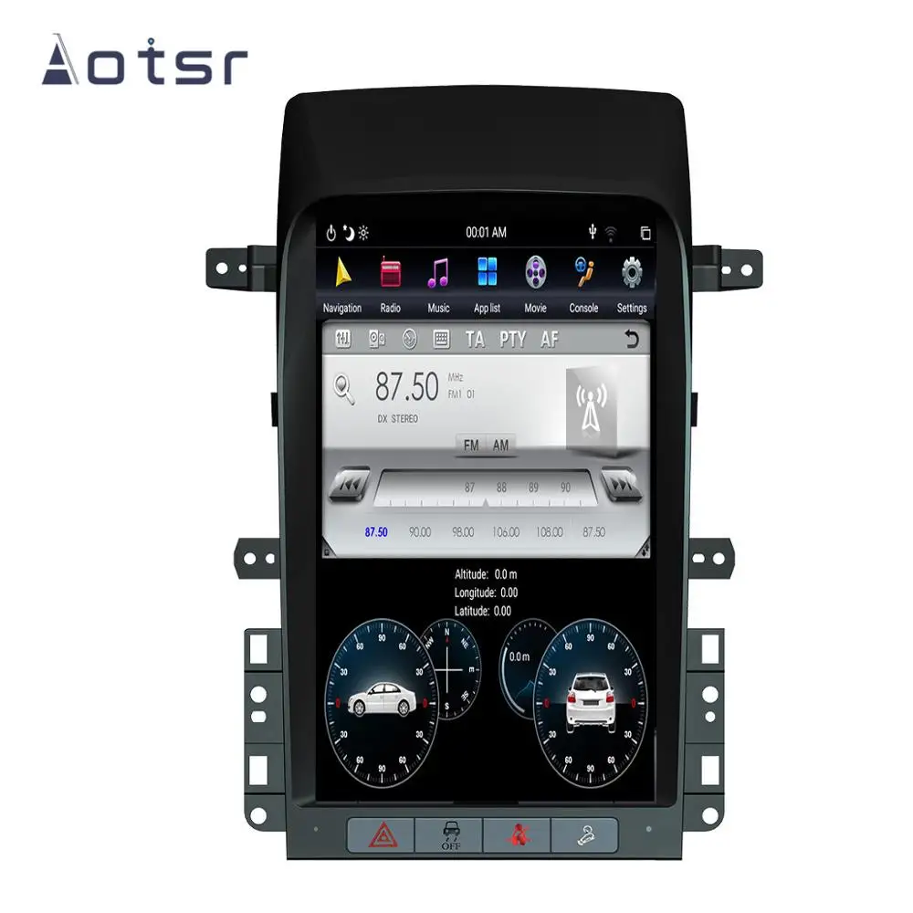 Android 8,1 Tesla Styel автомобильный dvd-плеер gps навигация для Chevrolet Captiva 2007 2008 2009 2010 2011 2012 стерео плеер головное устройство