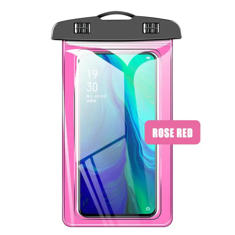 Universal Clear Mobile Phone Dry Pouch Waterproof PVC Cell Bag For Swimming Diving Water Sports Case 20*11*1.3cm | Мобильные