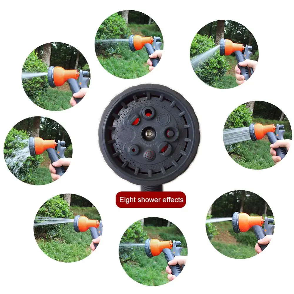 8 Стандартный садовый водяной пистолет шланг сопло многофункциональная домашняя
