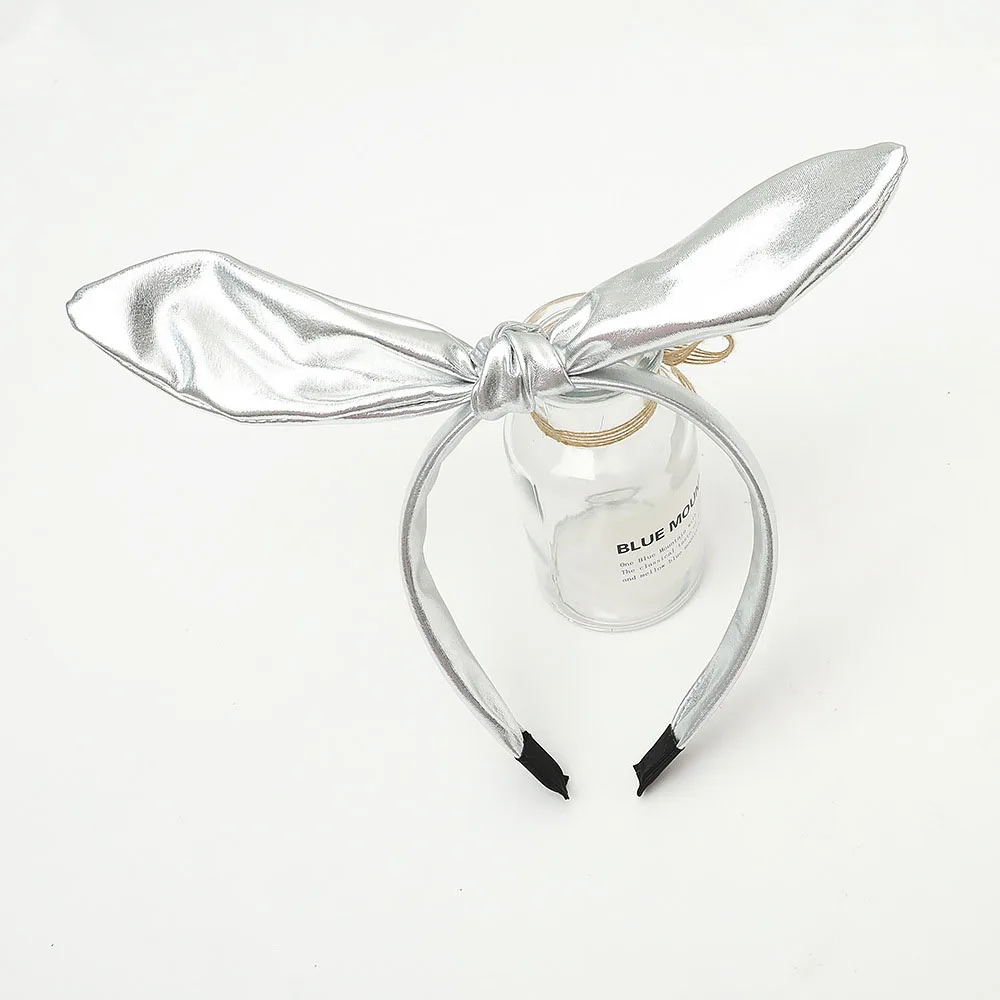 

Leather Big Bow Knot Hairband Headband Headwear Hair Accessories