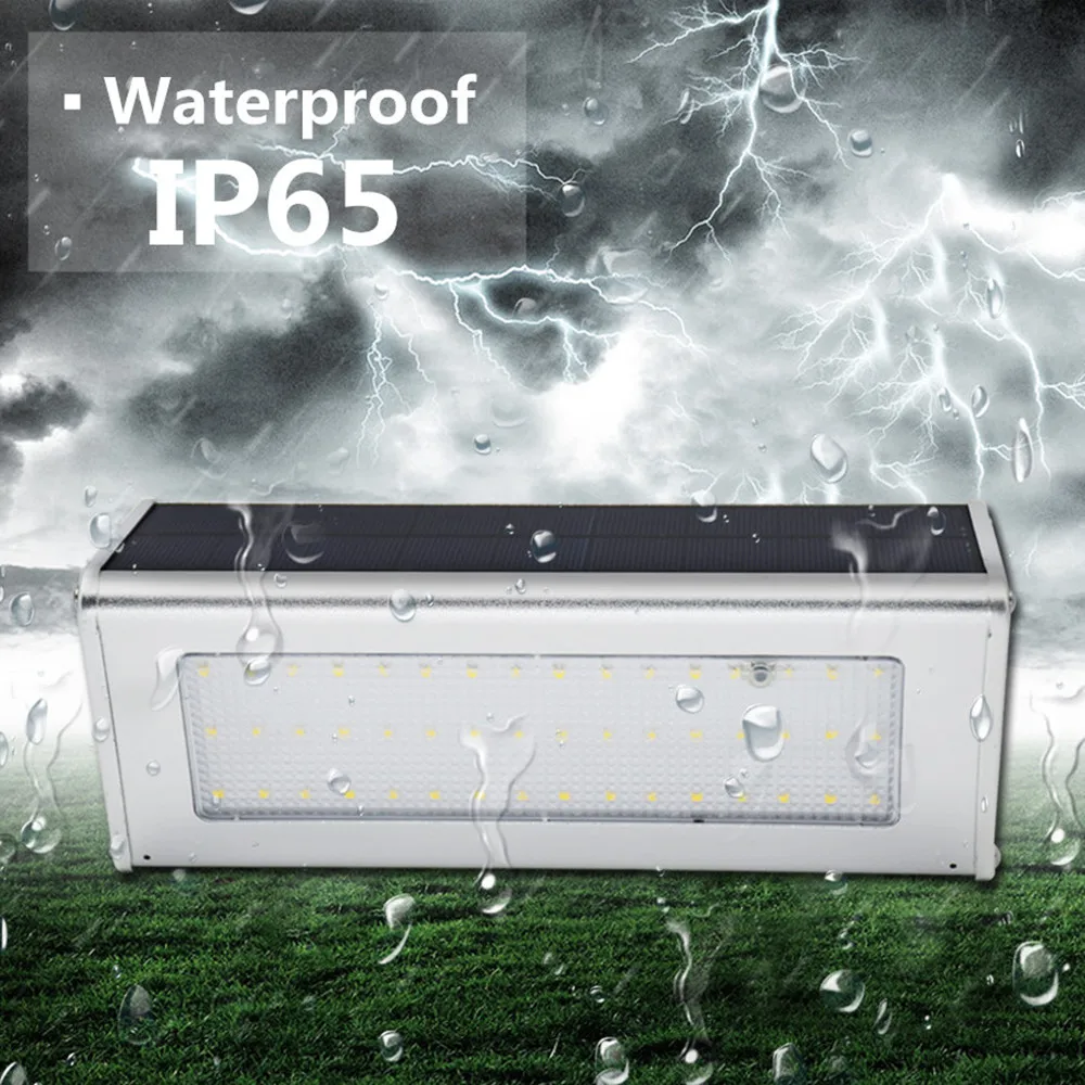 Солнечный светильник на открытом воздухе садовый светодиодный Сенсор настенный