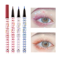 7 color quick dry liquid eyeliner pencil no blooming waterproof long lasting eye liner pen for sexy eyes mother day gift