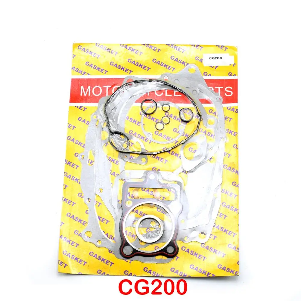 Полный комплект прокладок двигателя мотоцикла для 125cc / 150cc CG125 156FMI 157FMI CG150 QJ150 162FMJ |