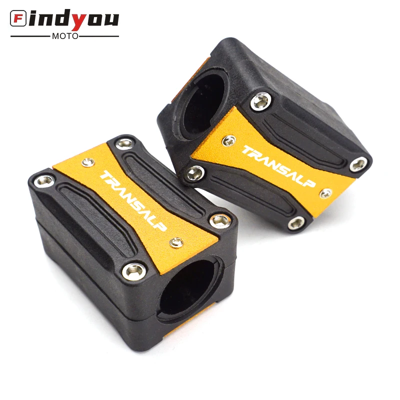 

New For TRANSALP 600 650 700 XLV 600 650 700 TRANSALP high quality Motorcycle Engine Protection Guard Bumper Decorative Block