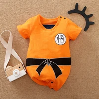 tonsen baby boys girls clothes novelty funny cartoon print romper jumpsuit shortlong sleeved babe costume cospaly photograph