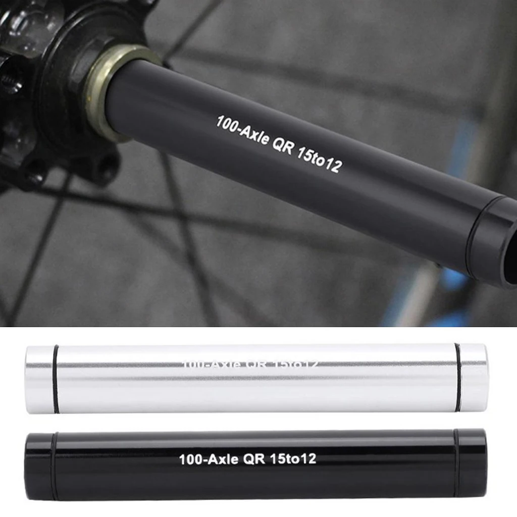 Bike Hub Thru Axle Adapter Front Fork 15mm to 12mm Conversion Barrel | Спорт и развлечения
