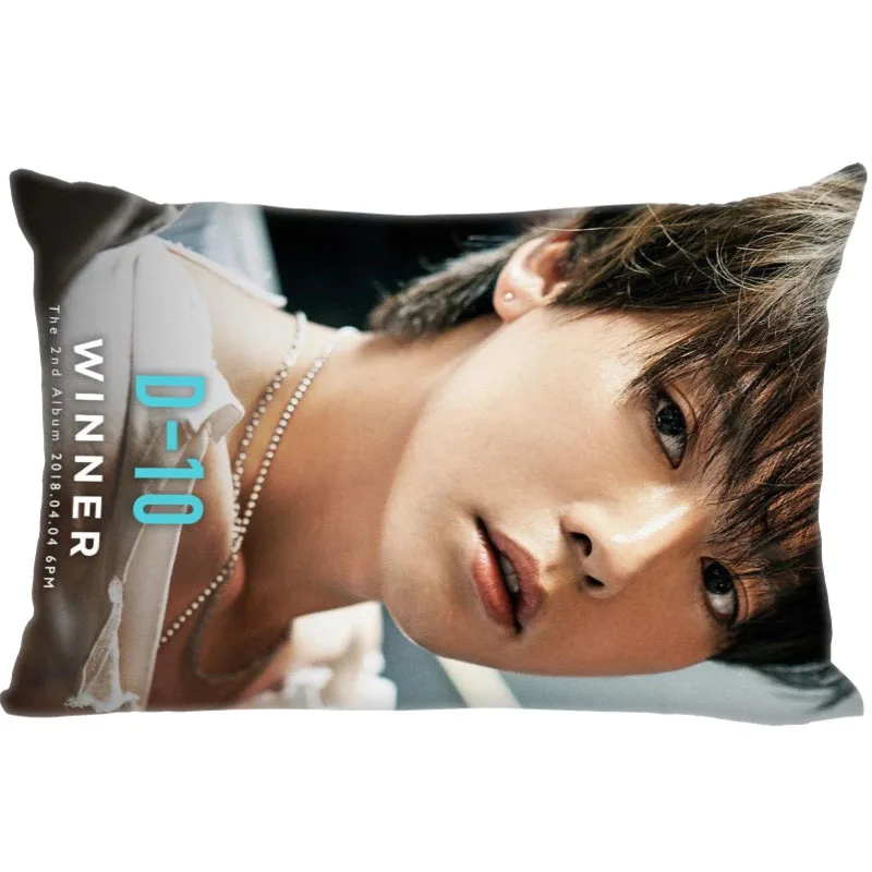 

Горячая Распродажа индивидуальные двухсторонние наволочки KPOP Kim Jin Woo