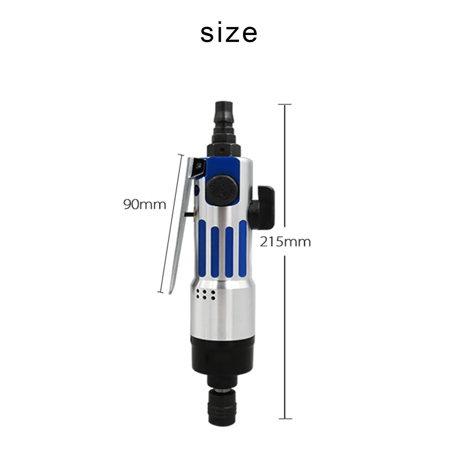 

5H 9000rpm Straight Type Pneumatic Screwdriver Air Bits Decoration Hand Tools Multi-use Portable Easy To Use Durable Tool