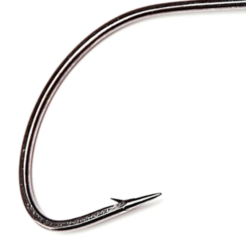 

100 Pieces/Batch Fishing Hook Set Combination 2 1 1/0 2/0 3/0 Carp Fishing Hook with Hole Fishing Hook Accessories