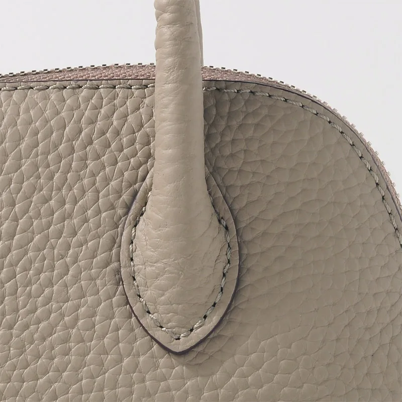 Модная кожаная женская сумка ракушка OUSSON наплечная Наклонная Сумка из